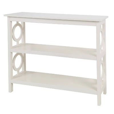 32.25" 3 Shelf Bookcase - Decor Therapy Cream 9 32.25" 3 Shelf Bookcase - Decor Therapy Cream - Image 7