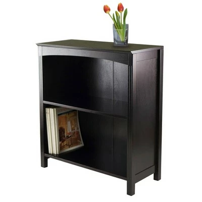 30" x 25.98" Terrace 3 Tier Bookshelf Espresso Brown - Winsome 3 30" x 25.98" Terrace 3 Tier Bookshelf Espresso Brown - Winsome