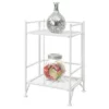 20.25" 2 Tier Folding Metal Shelf White - Breighton Home 1 20.25" 2 Tier Folding Metal Shelf White - Breighton Home -Bookshelves Sales Shop unnamed file 4315