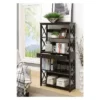 59.75" Oxford 5 Tier Bookcase with Drawer Black - Breighton Home -Bookshelves Sales Shop unnamed file 4337