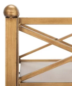 31" Decorative Bookshelf - Safavieh Gold 14 31" Decorative Bookshelf - Safavieh Gold -Bookshelves Sales Shop unnamed file 4351