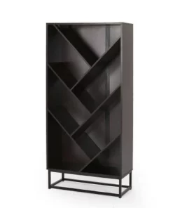 65" Bucy Modern Industrial 6 Shelf V Bookcase - Christopher Knight Home Dark Gray/black 14 65" Bucy Modern Industrial 6 Shelf V Bookcase - Christopher Knight Home Dark Gray/black -Bookshelves Sales Shop unnamed file 4360