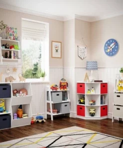 RiverRidge Home Kids' 3 Cubby with 2 Veggie Bin Floor Cabinet White - RiverRidge 14 RiverRidge Home Kids' 3 Cubby with 2 Veggie Bin Floor Cabinet White - RiverRidge -Bookshelves Sales Shop unnamed file 439