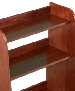 44.5" Belhope Mid-Century Modern Bookcase - Aiden Lane Brown -Bookshelves Sales Shop unnamed file 4399