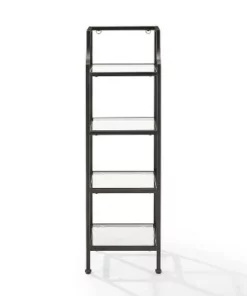 Aimee Short Etagere - Crosley Gold