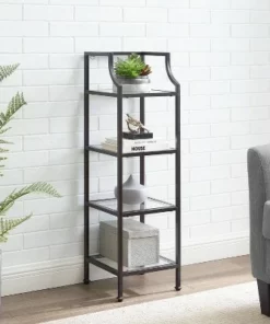 Aimee Short Etagere - Crosley Gold -Bookshelves Sales Shop unnamed file 4414