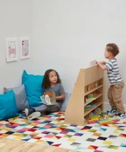 ECR4Kids Birch Streamline Book Display Stand, Kids Wooden Book Rack, Forward Facing Bookshelf -Bookshelves Sales Shop unnamed file 444