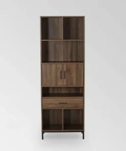 Fraser Contemporary Cube Unit Bookcase - Christopher Knight Home Dark Gray -Bookshelves Sales Shop unnamed file 4446