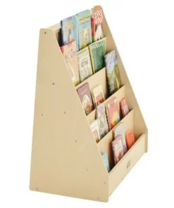 ECR4Kids Birch Hardwood Single-Sided Bookcase Display Stand for Kids, 5 Shelves, Natural Finish 13 ECR4Kids Birch Hardwood Single-Sided Bookcase Display Stand for Kids, 5 Shelves, Natural Finish -Bookshelves Sales Shop unnamed file 4449