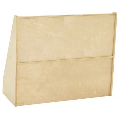 ECR4Kids Birch Hardwood Single-Sided Bookcase Display Stand for Kids, 5 Shelves, Natural Finish 9 ECR4Kids Birch Hardwood Single-Sided Bookcase Display Stand for Kids, 5 Shelves, Natural Finish - Image 7