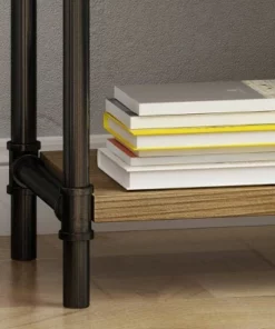 Greenwood Industrial Iron Four Shelf Bookcase - Christopher Knight Home Gray/pewter Finish -Bookshelves Sales Shop unnamed file 4486