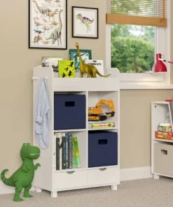 RiverRidge Home Kids' Book Nook Cubby Storage Cabinet with Bookrack - RiverRidge -Bookshelves Sales Shop unnamed file 4501