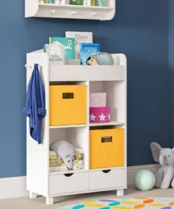 RiverRidge Home Kids' Book Nook Cubby Storage Cabinet with Bookrack - RiverRidge -Bookshelves Sales Shop unnamed file 4502