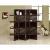 4 Panel Book Shelves Room Divider Walnut - Ore International -Bookshelves Sales Shop unnamed file 4520