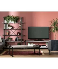 69.25" Gimetri 5 Shelf Shelving Unit Driftwood Gray - South Shore -Bookshelves Sales Shop unnamed file 4558