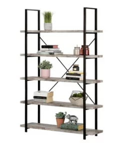 69.25" Gimetri 5 Shelf Shelving Unit Driftwood Gray - South Shore -Bookshelves Sales Shop unnamed file 4561