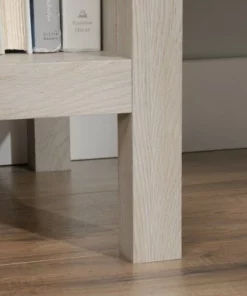 47.63" Pacific View Vertical Bookcase with 4 Adjustable Shelves Chalked Chestnut - Sauder -Bookshelves Sales Shop unnamed file 4590