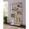 72" Otum 7 Shelf Bookcase - HOMES: Inside + Out Silver