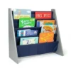 Newport Kids' Bookshelf 4 Tier Book Organizer Navy/Gray - Humble Crew -Bookshelves Sales Shop unnamed file 461