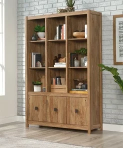 72" Cannery Bridge Storage Wall Cabinet Sindoori Mango - Sauder