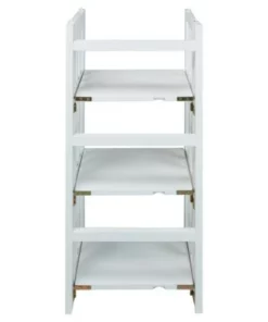 38" 3-Shelf Folding Bookcase - Flora Home Walnut -Bookshelves Sales Shop unnamed file 4644