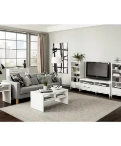 ClosetMaid 165100 Decorative Storage Tower Bookcase with Drawer, White (2 Pack) -Bookshelves Sales Shop unnamed file 4654