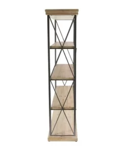 Olivia & May 72" Farmhouse 4 Tier Shelf Brown - Olivia & May -Bookshelves Sales Shop unnamed file 4661