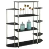 52.5" Wall Unit Bookshelf Black - Breighton Home -Bookshelves Sales Shop unnamed file 4676