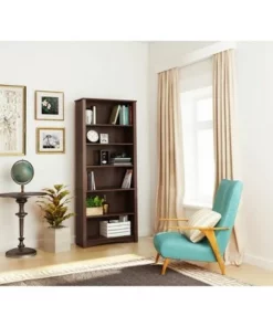 6 Shelf Bookcase Espresso - Prepac -Bookshelves Sales Shop unnamed file 4682