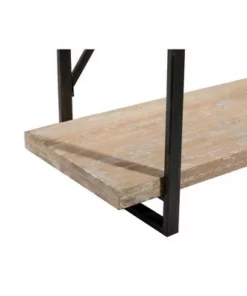 Olivia & May 67" Tall Industrial Metal and Wood Bookshelf Brown - Olivia & May -Bookshelves Sales Shop unnamed file 4726