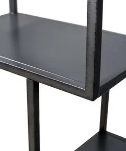 69" Dustin 6 Shelf Bookcase Dark Gray - HOMES: Inside + Out -Bookshelves Sales Shop unnamed file 4732