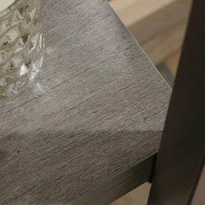 66" Manhattan Gate Tower Etagere Mystic Oak - Sauder 4 66" Manhattan Gate Tower Etagere Mystic Oak - Sauder - Image 2