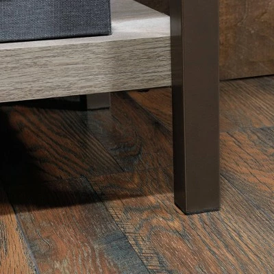 66" Manhattan Gate Tower Etagere Mystic Oak - Sauder 8 66" Manhattan Gate Tower Etagere Mystic Oak - Sauder - Image 6