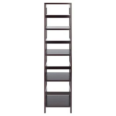 55" 4 Section Narrow Bookshelf Espresso - Winsome 5 55" 4 Section Narrow Bookshelf Espresso - Winsome - Image 3