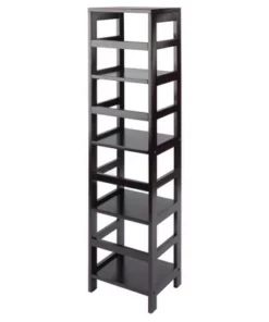 55" 4 Section Narrow Bookshelf Espresso - Winsome 11 55" 4 Section Narrow Bookshelf Espresso - Winsome -Bookshelves Sales Shop unnamed file 4811