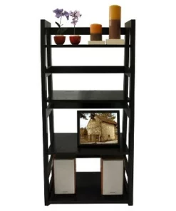 44.25" Designs2Go Trestle Bookcase - Breighton Home White
