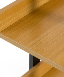 Fabulaxe Industrial 5 Shelf Wood and Metal Etagere Rustic Bookcase Free Standing Bookshelf 15 Fabulaxe Industrial 5 Shelf Wood and Metal Etagere Rustic Bookcase Free Standing Bookshelf -Bookshelves Sales Shop unnamed file 4838