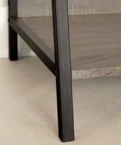 57.75" Evane 4 Fixed Shelves Shelving Unit Ash Oak - South Shore -Bookshelves Sales Shop unnamed file 4858