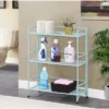 33" Xtra Storage 3 Tier Wide Folding Metal Shelf Sea Foam - Breighton Home 2 33" Xtra Storage 3 Tier Wide Folding Metal Shelf Sea Foam - Breighton Home -Bookshelves Sales Shop unnamed file 4914