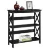 32.5" Oxford 3 Tier Bookcase Black - Breighton Home 2 32.5" Oxford 3 Tier Bookcase Black - Breighton Home -Bookshelves Sales Shop unnamed file 4930