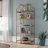 70.88" 5 Shelves International Lux Metal Frame Bookcase Sindoori Mango - Sauder 1 70.88" 5 Shelves International Lux Metal Frame Bookcase Sindoori Mango - Sauder -Bookshelves Sales Shop unnamed file 4950