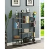 52.5" Designs2Go Wall Unit Bookshelf Faux Birch/Black Poles - Breighton Home -Bookshelves Sales Shop unnamed file 4956