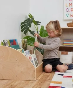 ECR4Kids Birch Toddler Book Display Stand, 4-Shelf Wood Book Shelf for Kids -Bookshelves Sales Shop unnamed file 496