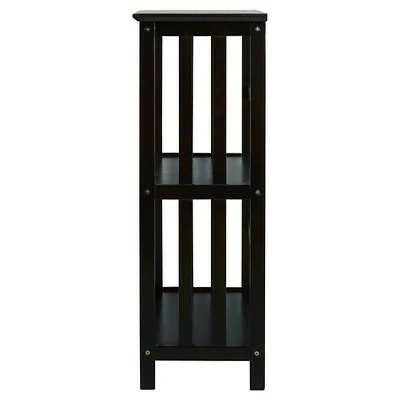 Flora Home 33.5" 3 Tier Mission Style Shelf 4 Flora Home 33.5" 3 Tier Mission Style Shelf - Image 2