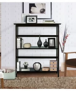 Flora Home 33.5" 3 Tier Mission Style Shelf 9 Flora Home 33.5" 3 Tier Mission Style Shelf -Bookshelves Sales Shop unnamed file 4988