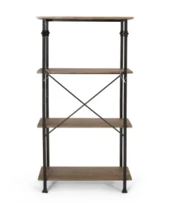 Bauman Modern Industrial 4 Shelf Etagere Bookcase - Christopher Knight Home Gray/dark Bronze 16 Bauman Modern Industrial 4 Shelf Etagere Bookcase - Christopher Knight Home Gray/dark Bronze -Bookshelves Sales Shop unnamed file 4993