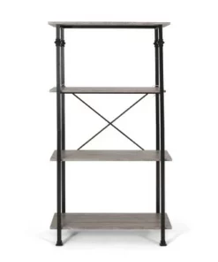 Bauman Modern Industrial 4 Shelf Etagere Bookcase - Christopher Knight Home Gray/dark Bronze 21 Bauman Modern Industrial 4 Shelf Etagere Bookcase - Christopher Knight Home Gray/dark Bronze -Bookshelves Sales Shop unnamed file 4998
