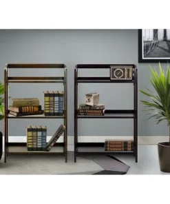 Flora Home Stratford 36" 3 Shelf Folding Bookcase -Bookshelves Sales Shop unnamed file 5032