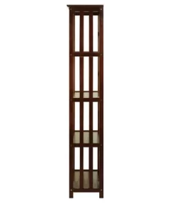 Flora Home 63" 5 Tier Mission Style Bookcase