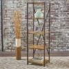 Roney 17" Bookcase with Rustic Metal Finished Iron Accents - Natural - Christopher Knight Home 1 Roney 17" Bookcase with Rustic Metal Finished Iron Accents - Natural - Christopher Knight Home -Bookshelves Sales Shop unnamed file 5061